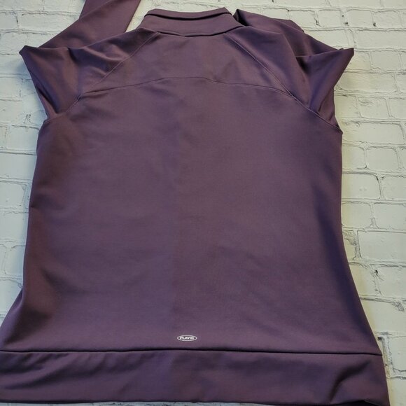 Reebok Woman’s Purple Active Long sleeve full zip jacket size L - Picture 11 of 13
